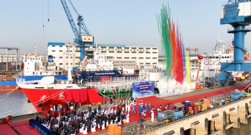 Delivery Ceremony of Shenghang Group's MT "SHENG HANG HUA 6" Successfu
